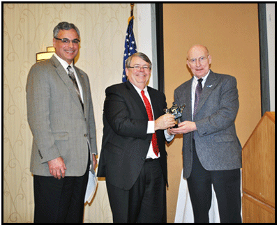 Bill Pully receives the 2012 Ron Levine Legacy Award