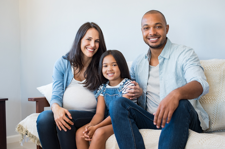 Multi-Ethnic Family